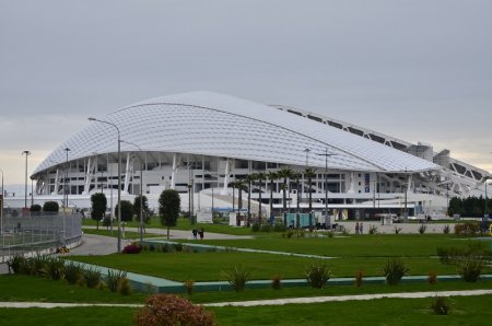 Стадион Фишт в олимпийском парке Адлера