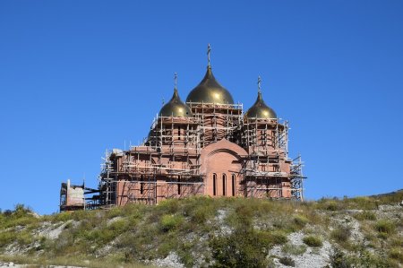 Реставрация храма в Геленджике