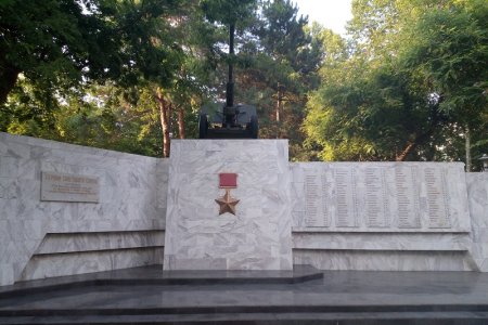 Мемориал в парке победы в Краснодаре